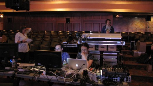 (l-r) Peter Torpey, Elly Jessop, and Ben Bloomberg