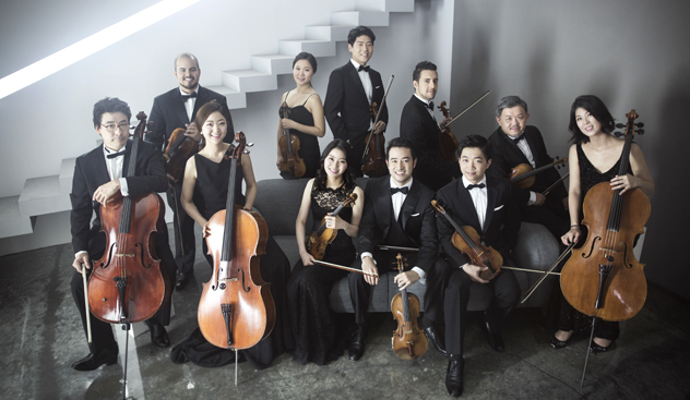 Sejong Soloists group photo.